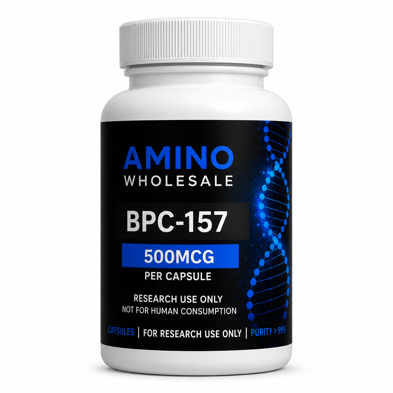 BPC-157 Capsules 500mcg research vial