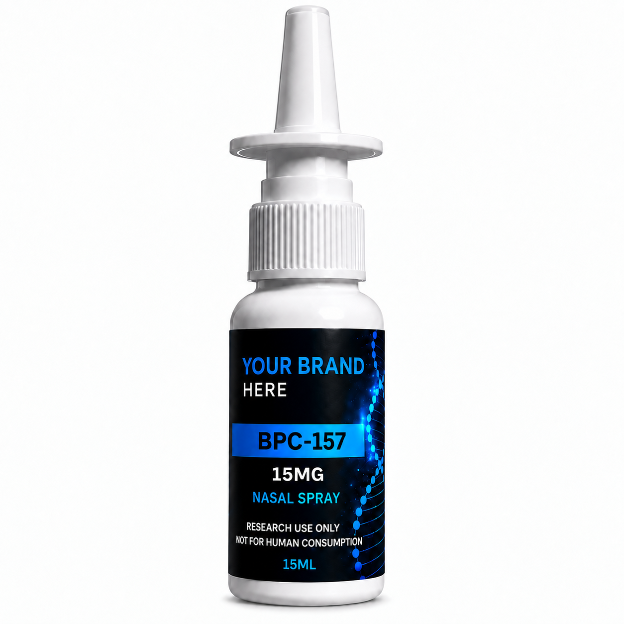 BPC-157 Nasal Spray 15mg / 15mL research spray bottle — Amino Wholesale