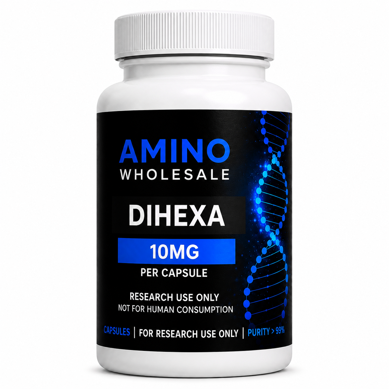 Dihexa Capsules 10mg research vial